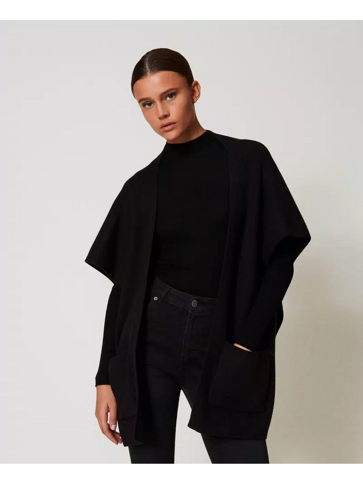 TWINSET Mantella Donna 242TA4150 00006 Nero gioboutiqueweb