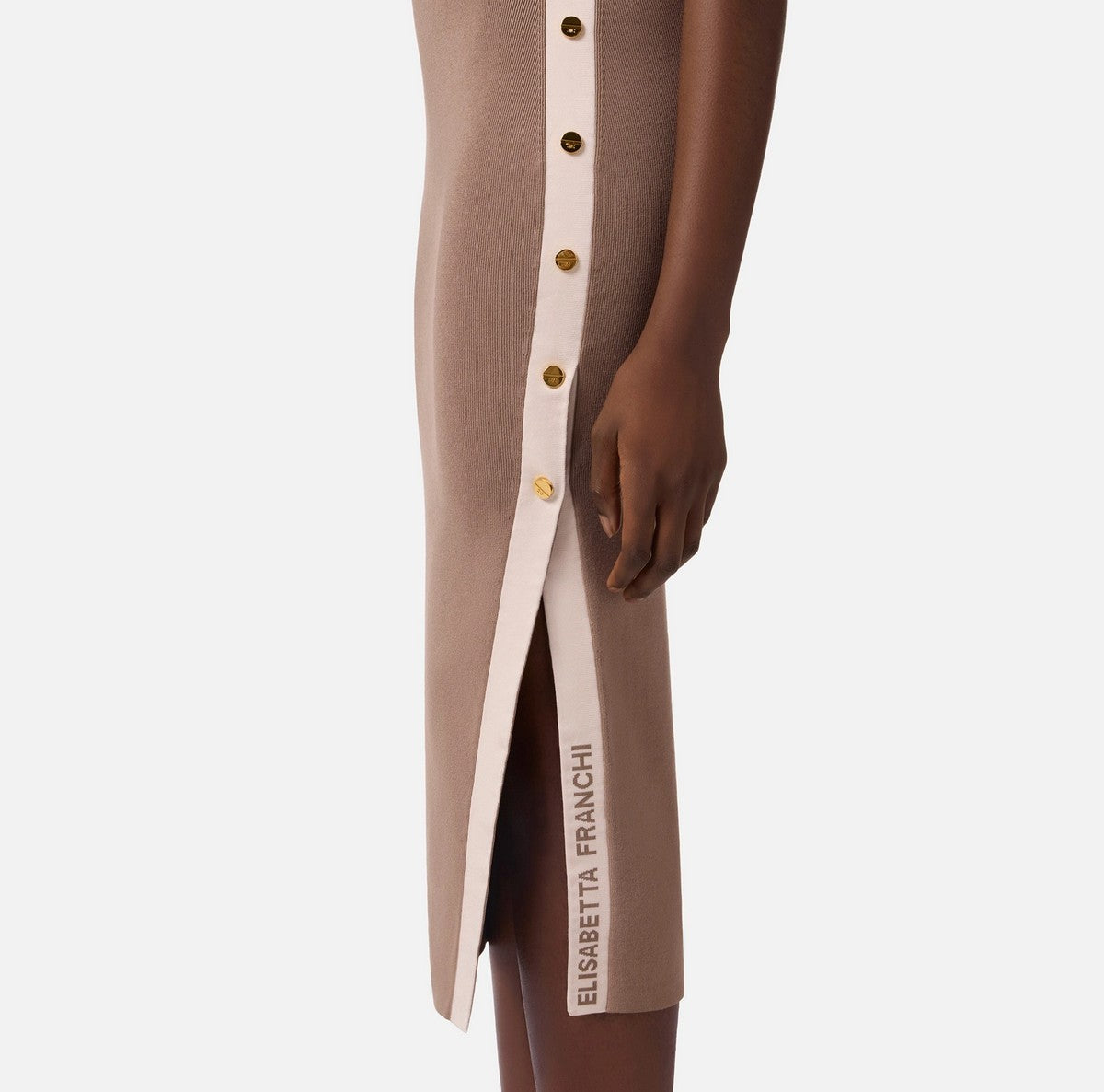 ELISABETTA FRANCHI Abito Donna AM03S61E2 727 ARGILLA/BURRO
