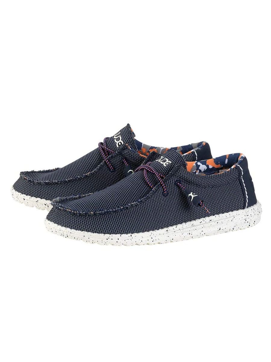 HEY DUDE Mocassino Uomo Wally sox 110352611 Blu gioboutiqueweb
