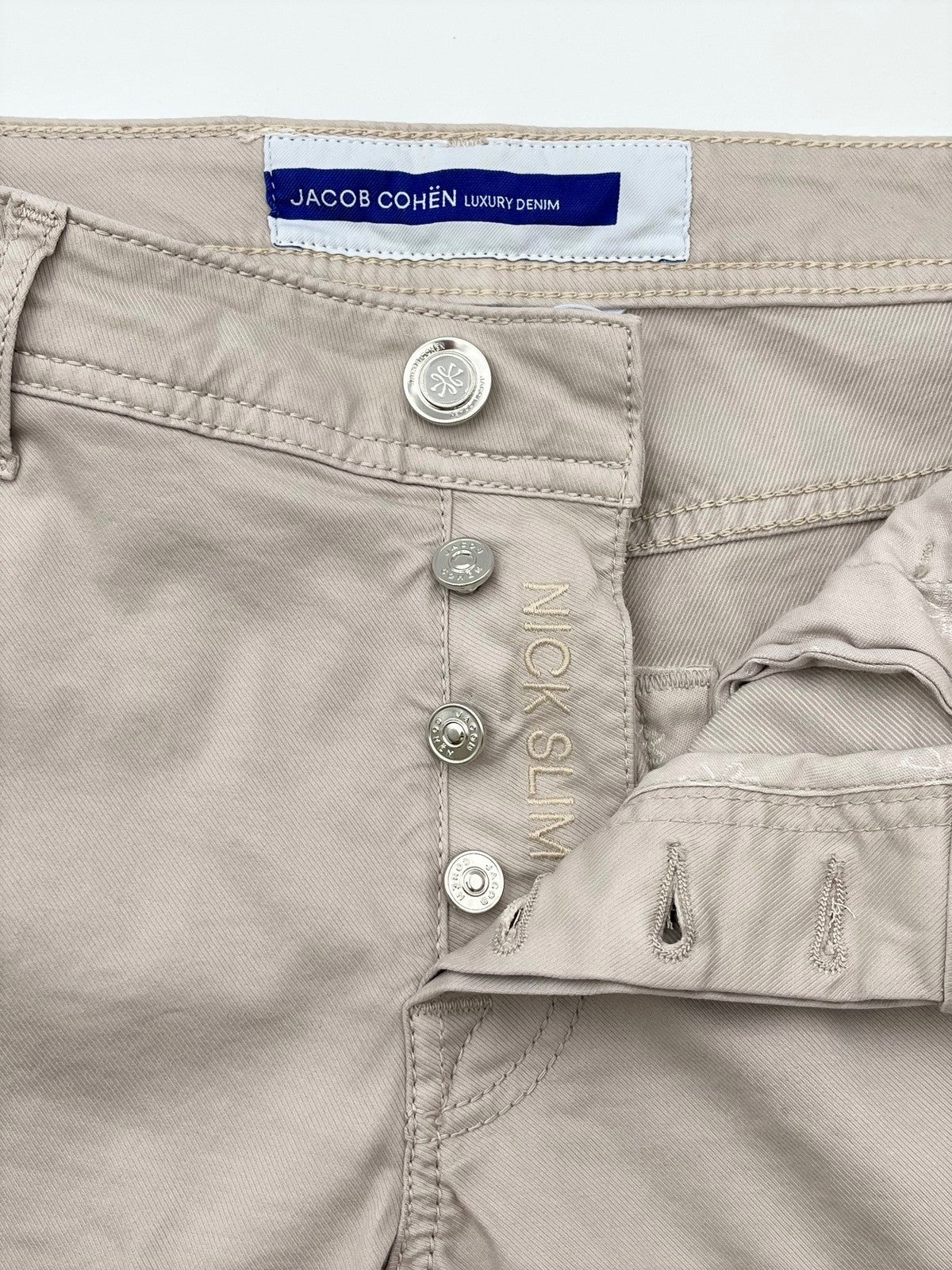 JACOB COHEN Pantalone Uomo JUM_QE007 054 S3756 TR A79 Beige gioboutiqueweb