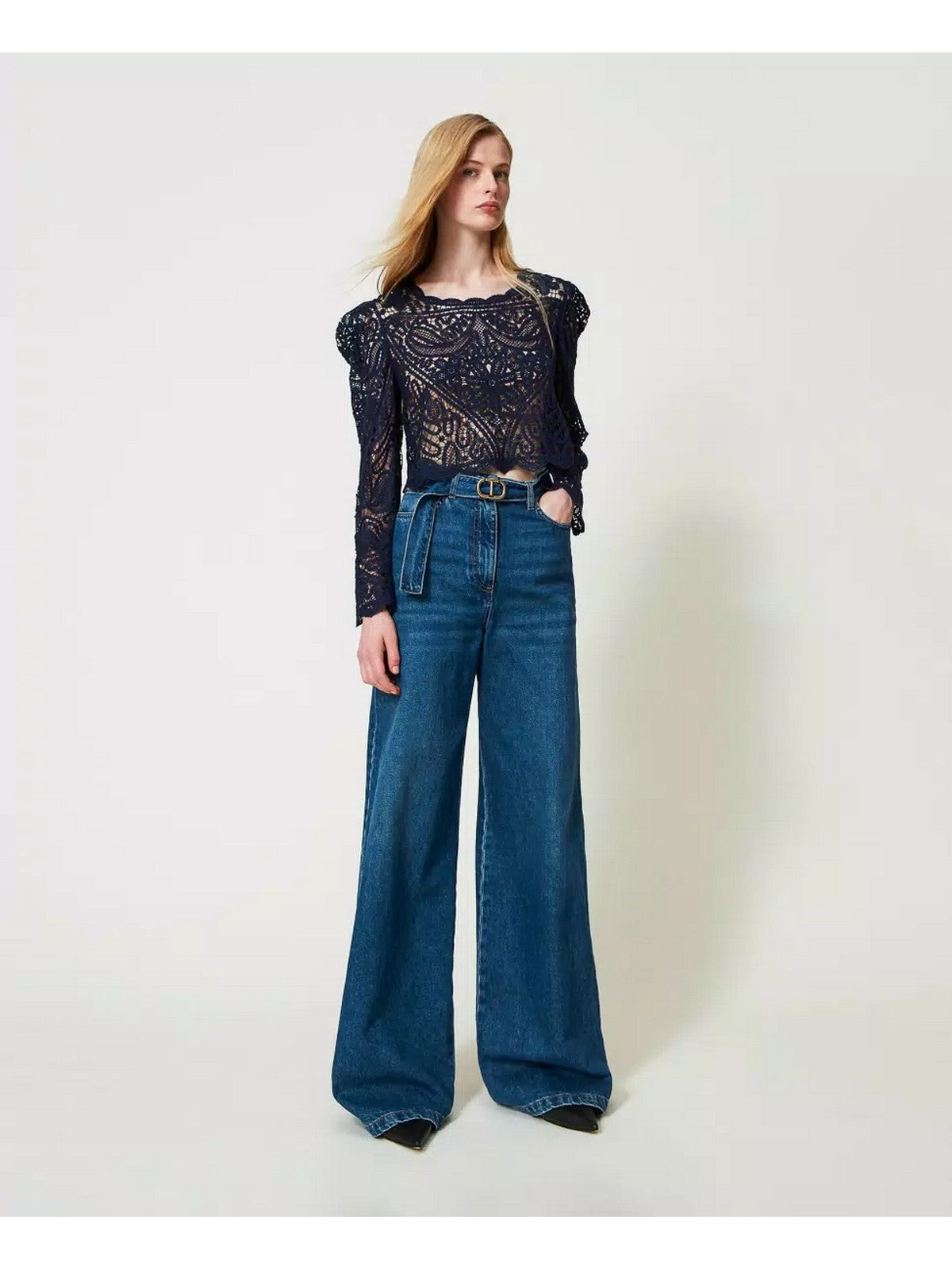 TWINSET Jeans Donna 241TP2662 00078 Blu gioboutiqueweb