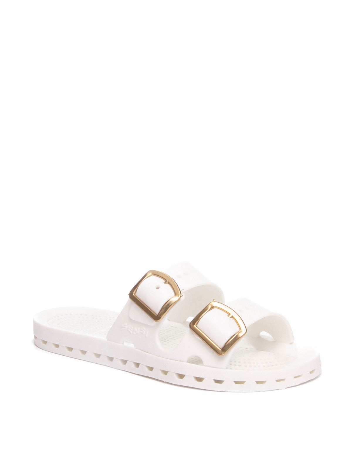 SENSI Ciabatta Uomo La jolla city 4153/C 002 BIANCO gioboutiqueweb