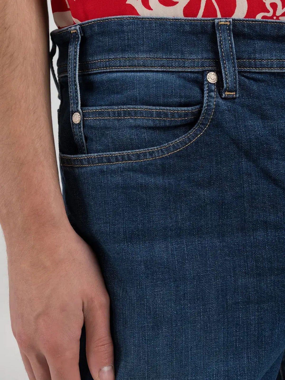 REPLAY Bermuda Uomo MA981Y000573840 007 DARK BLUE gioboutiqueweb