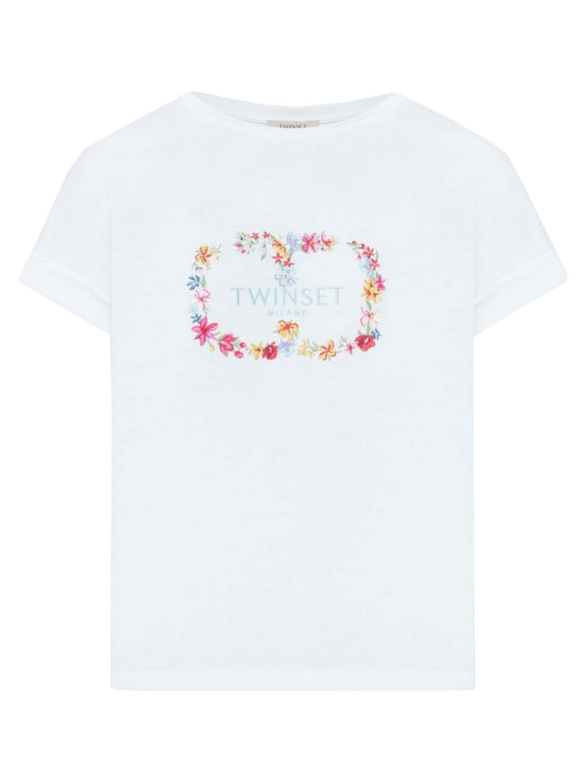 TWINSET T-Shirt e Polo Donna 241TP2214 00001 Bianco gioboutiqueweb