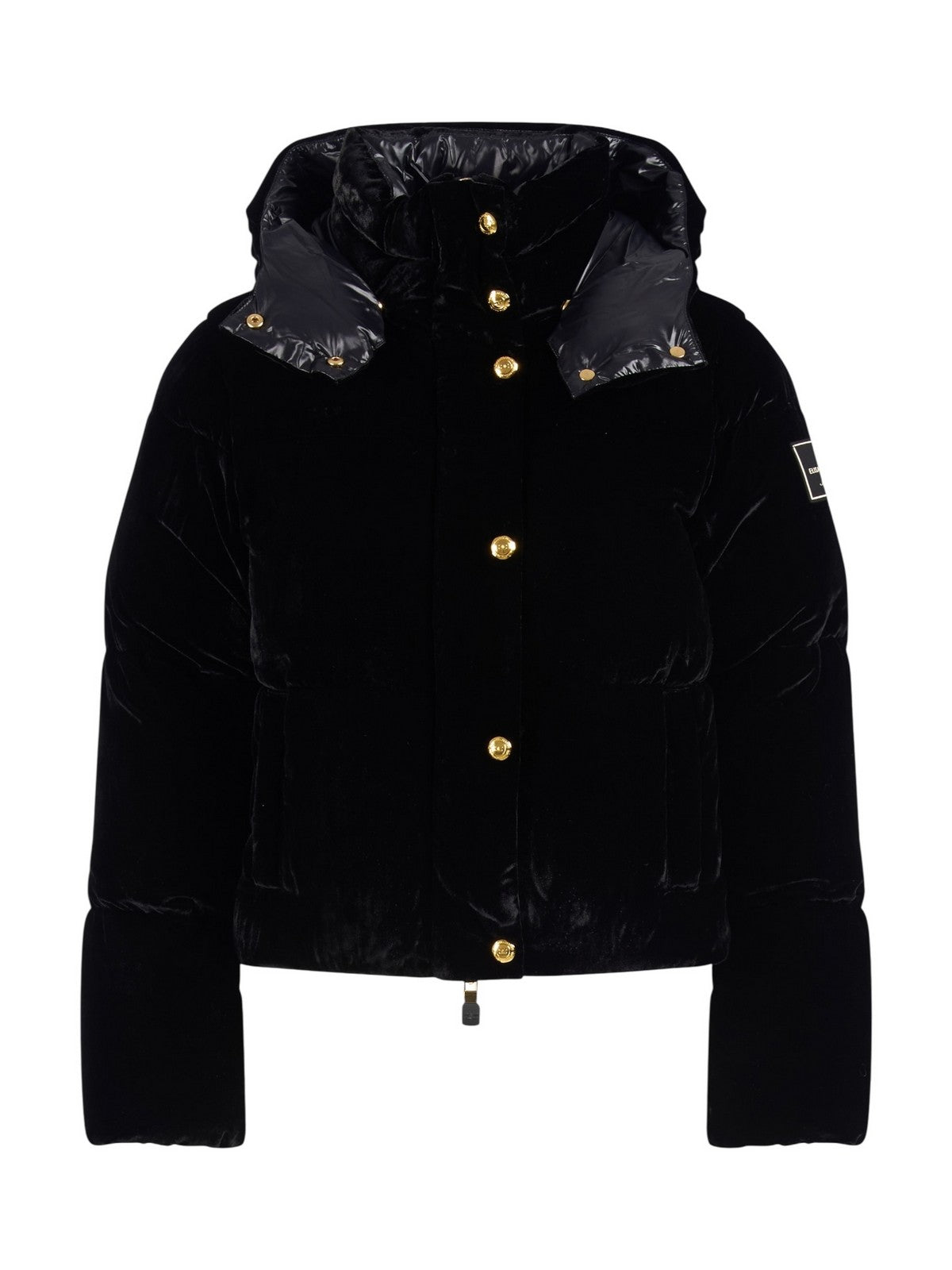 ELISABETTA FRANCHI Piumino Donna PI82D56E2 110 Nero gioboutiqueweb