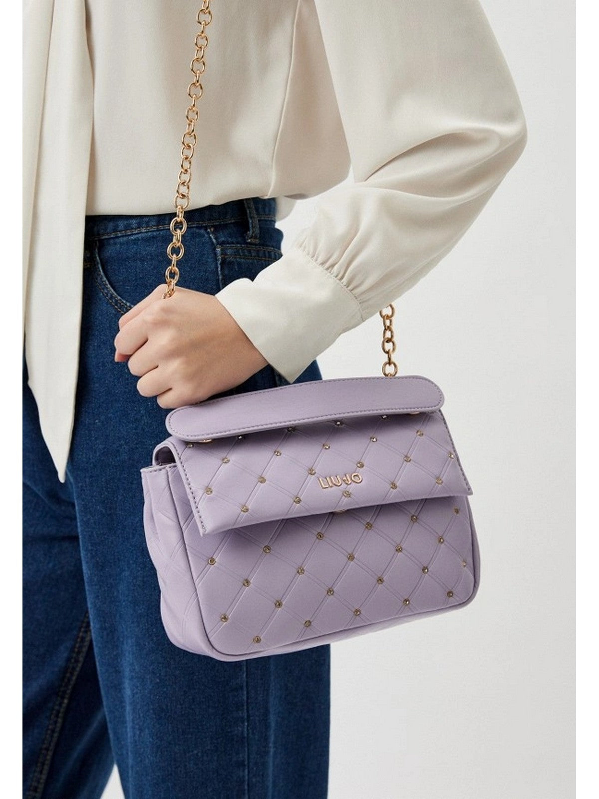 LIU JO ACCESSORIES Borsa Donna AA4185E0426 00172 Viola gioboutiqueweb