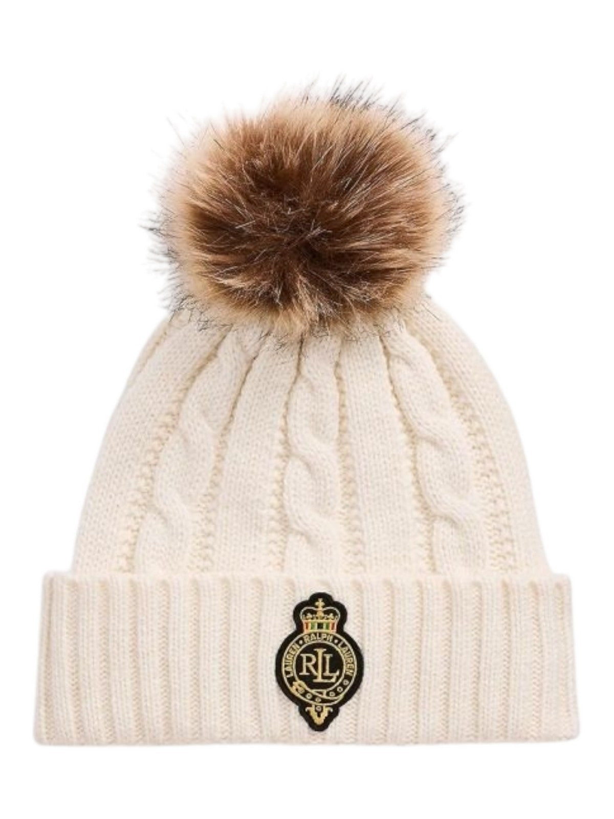 LAUREN RALPH LAUREN Cappello Donna 454960081 001 Beige gioboutiqueweb