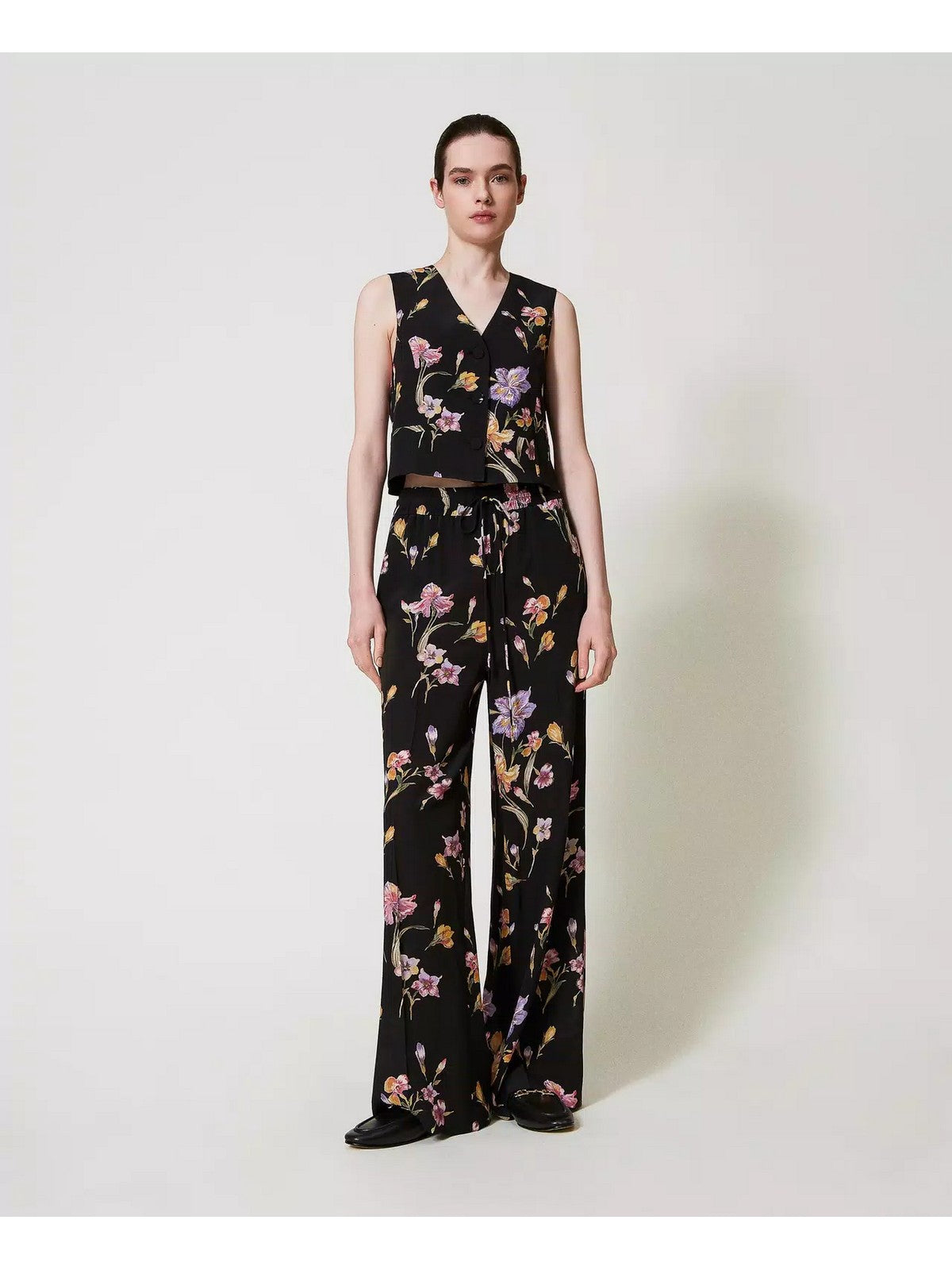 TWINSET Pantalone Donna 251TP2776 12328 Nero gioboutiqueweb