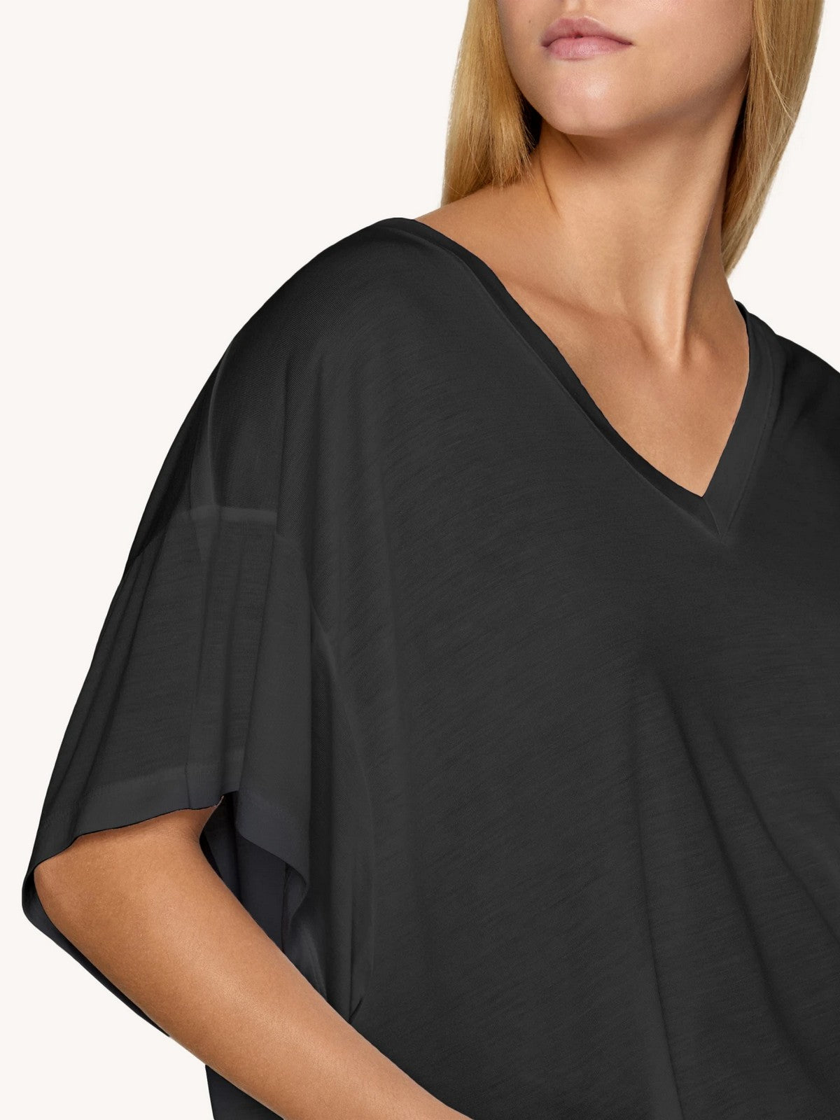 DONDUP T-shirt Donna DS021 JF0349D XXX 999 Nero gioboutiqueweb