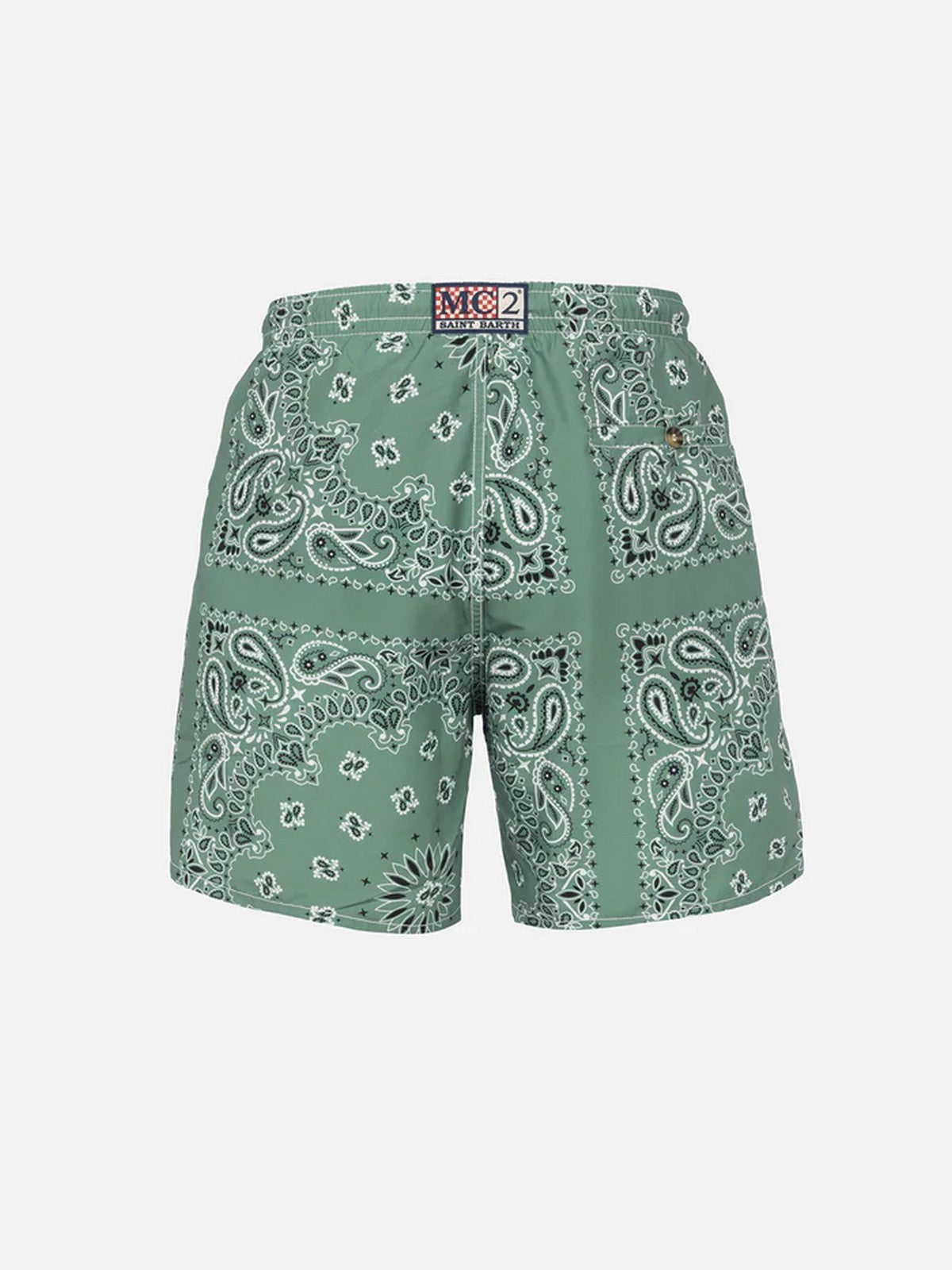 MC2 SAINT BARTH Costume da bagno Uomo CAPRESE 03583F Verde gioboutiqueweb