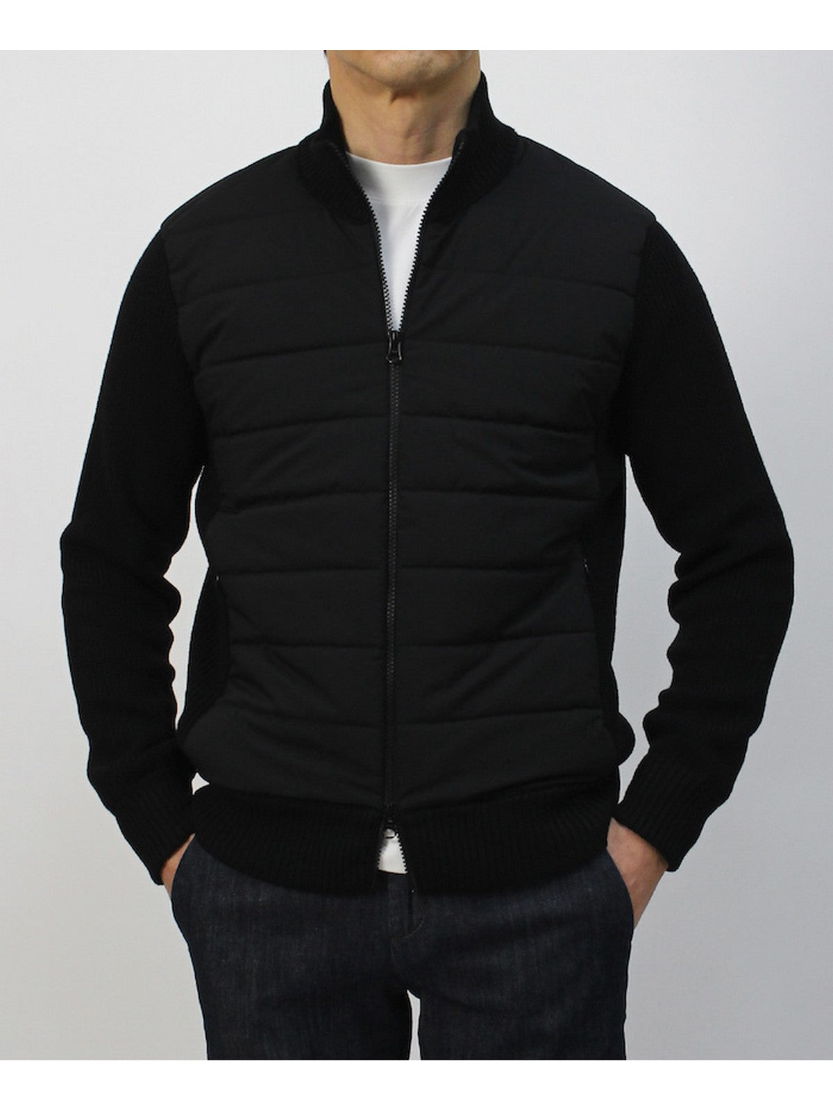 GRAN SASSO Giubbino Uomo 23118/25022 099 Nero gioboutiqueweb