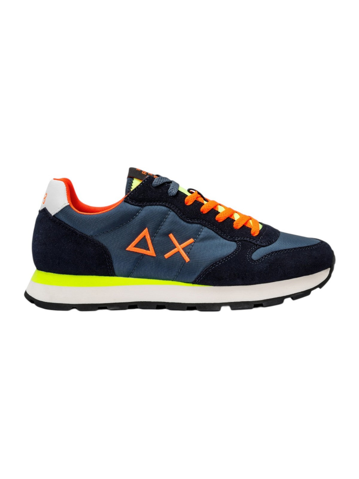 Sun68 Sneaker para hombres Tom Fluo Z34102 07 Azul