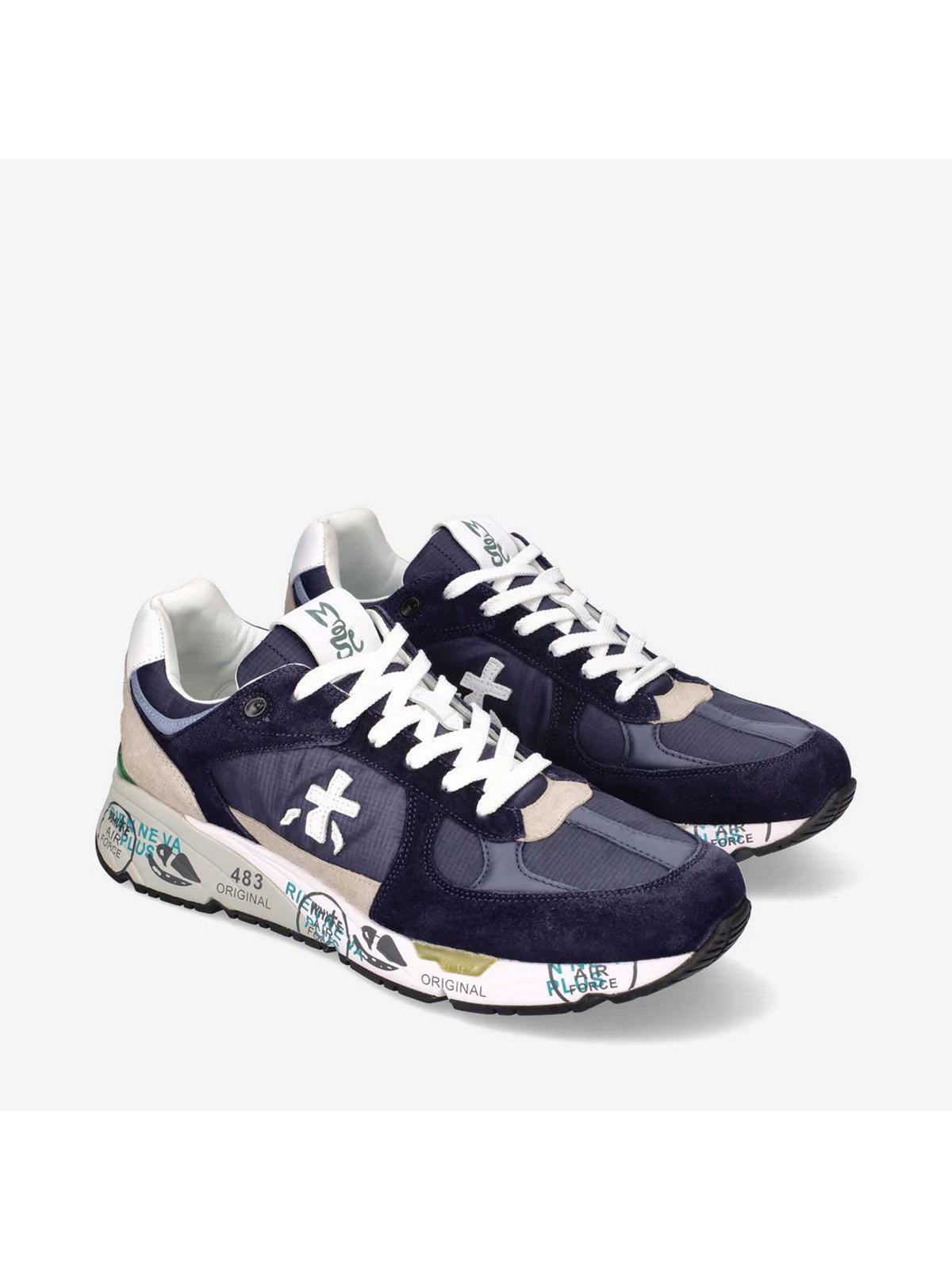 PREMIATA Sneaker Uomo MASE VAR 5684 Blu gioboutiqueweb