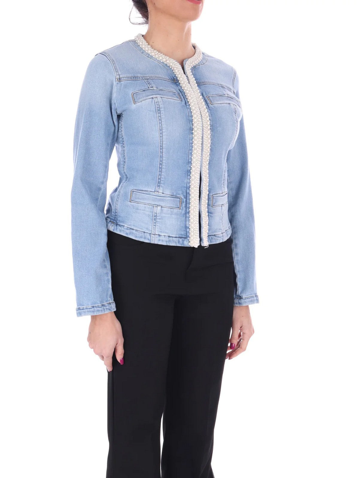 LIU JO BLUE DENIM Giubbino Donna UA4196D4448 78714 Blu