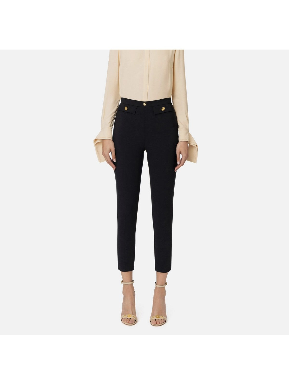 ELISABETTA FRANCHI PA02446E2 110 black trousers