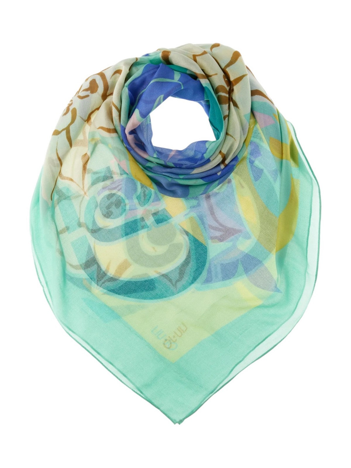 LIU JO SOFT Foulard Donna 2A5033T0300 X0687 Verde gioboutiqueweb