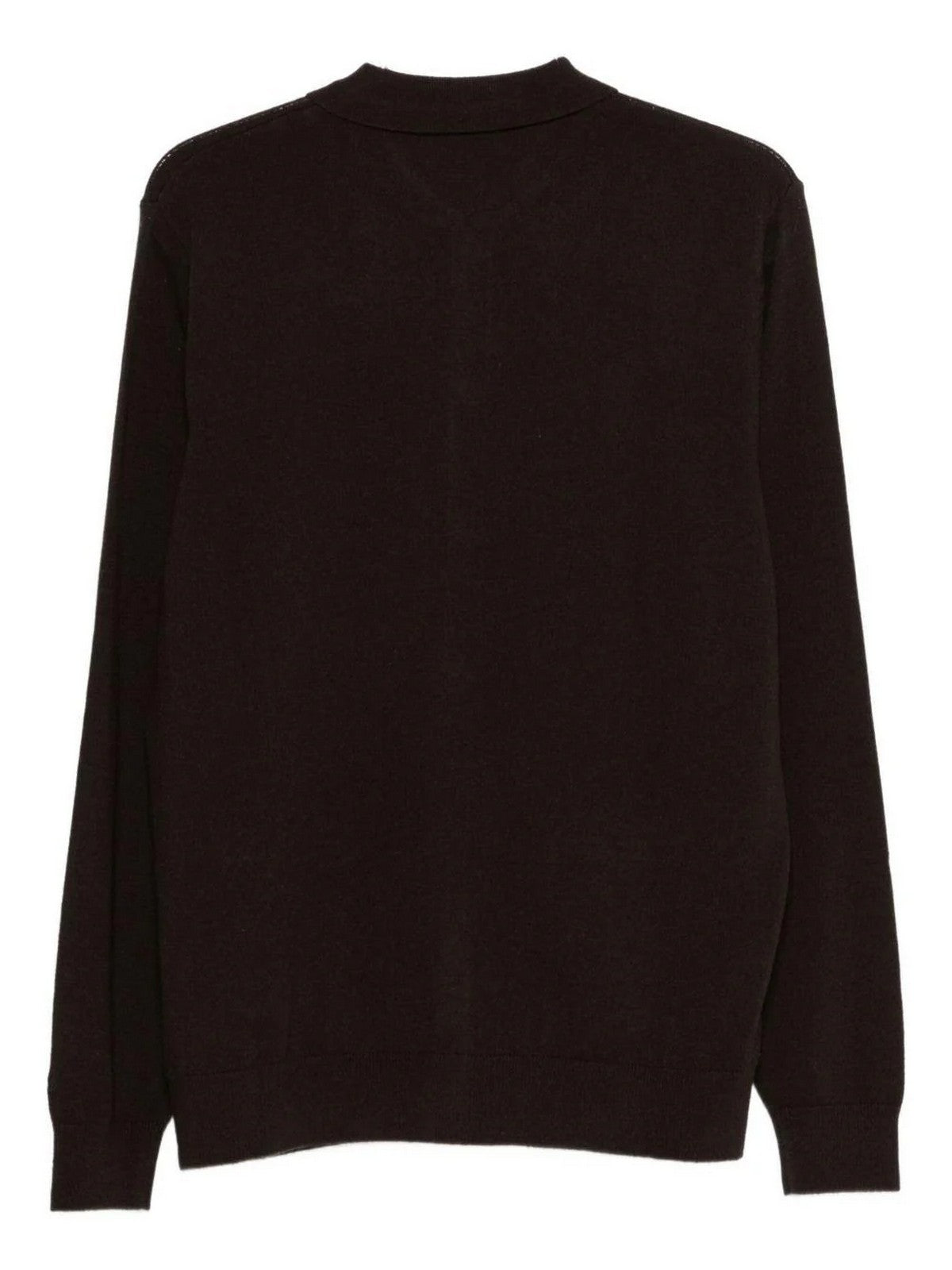 MC2 SAINT BARTH Cardigan Uomo HANOVER MERINOCASH 00029I 18H DARK BROWN