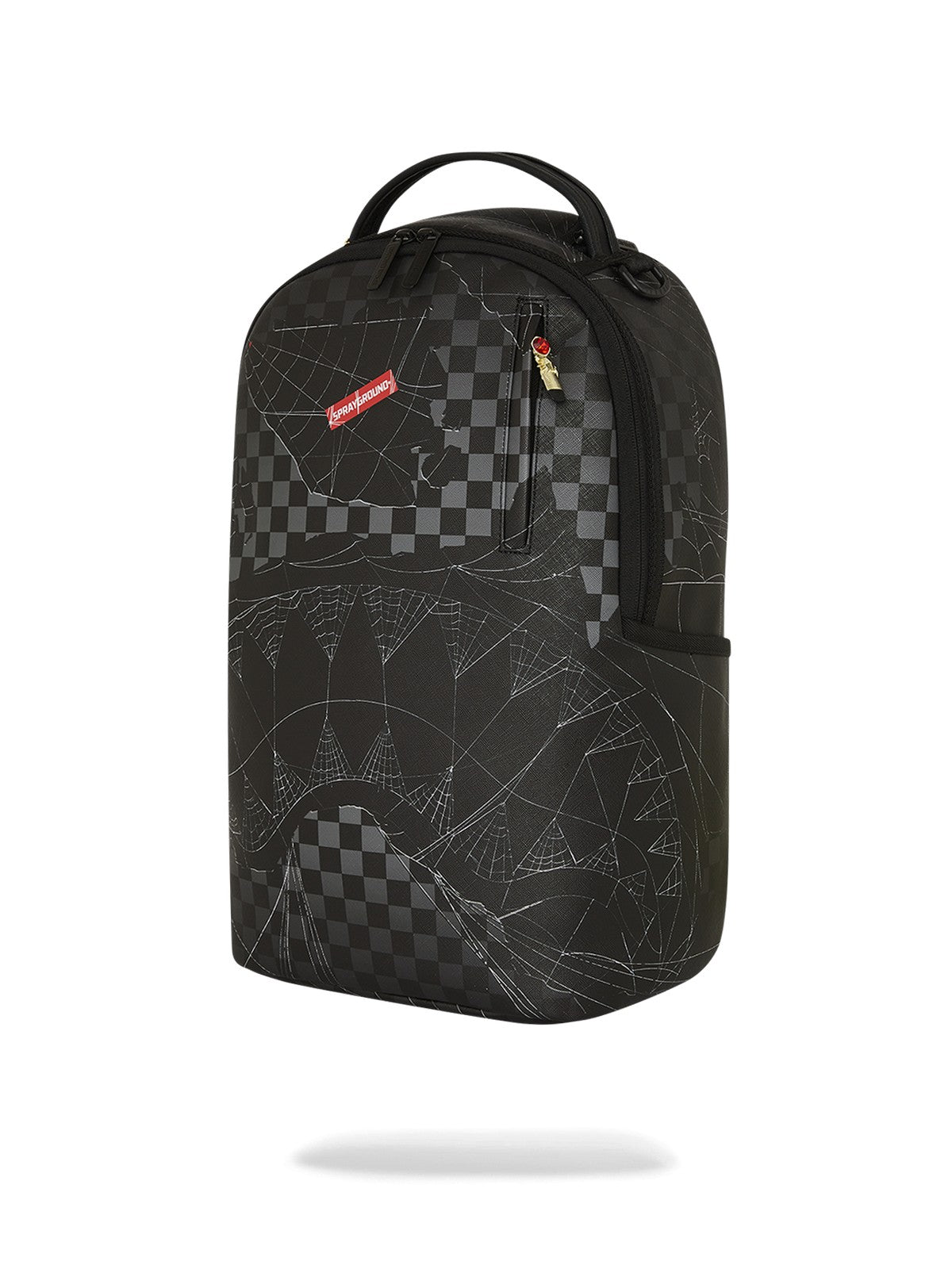 SPRAYGROUND Zaino Uomo SPIDER WEB DLXSV BACKPACK 910B7145NSZ Nero gioboutiqueweb