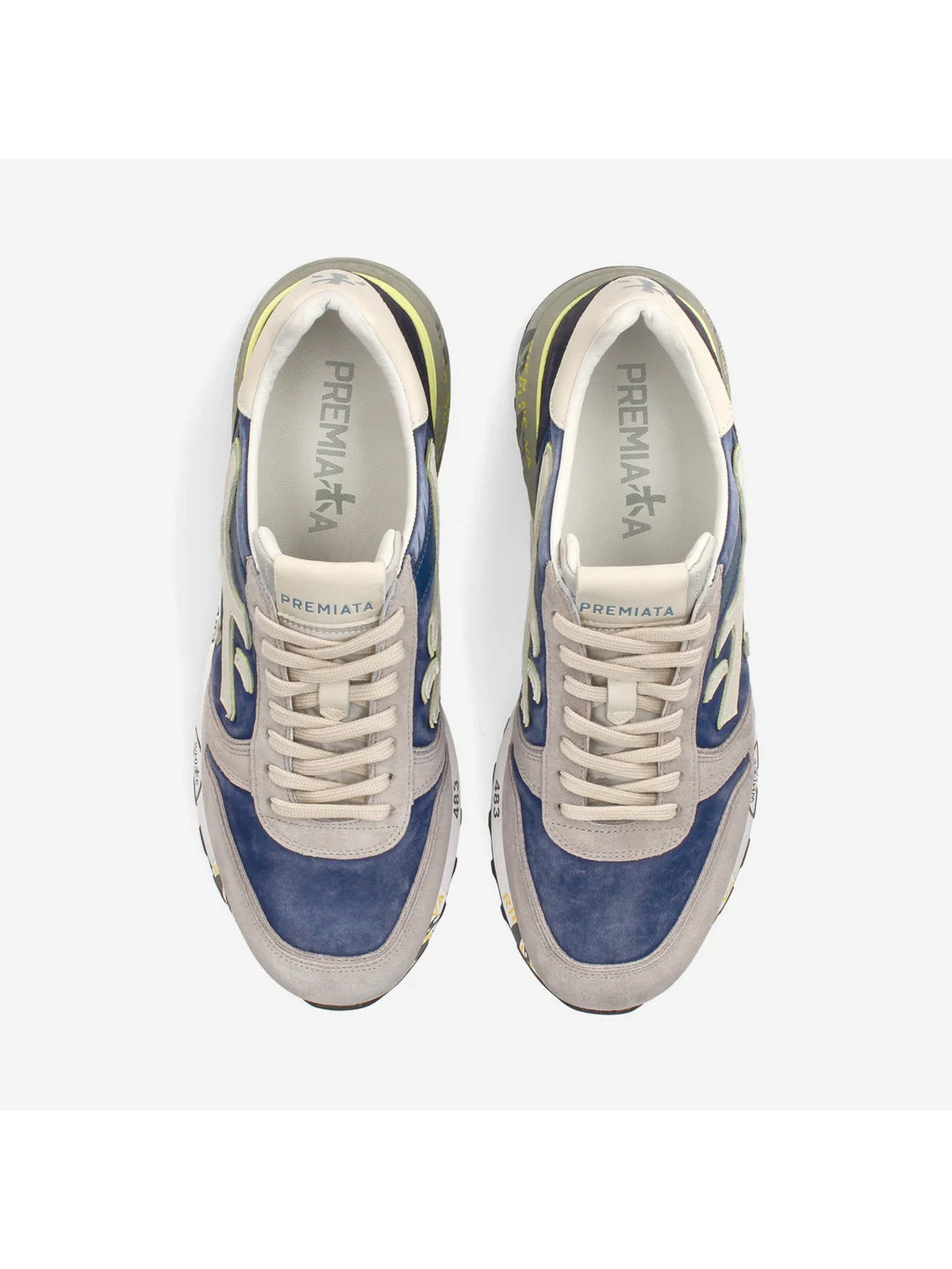 PREMIATA Sneaker Uomo MICK VAR 6819 Grigio gioboutiqueweb