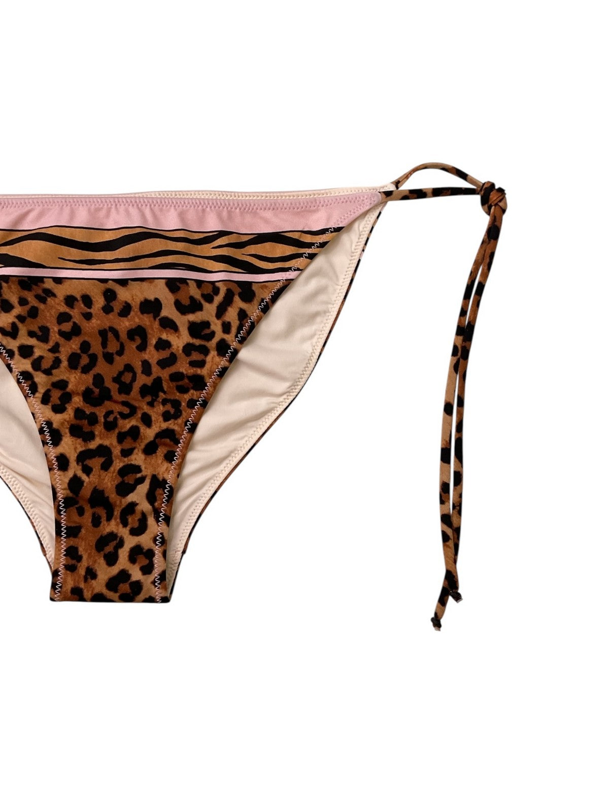 MC2 SAINT BARTH Costume da bagno Donna VIRGO 09531L SAND LEOPARD FOULARD 1921
