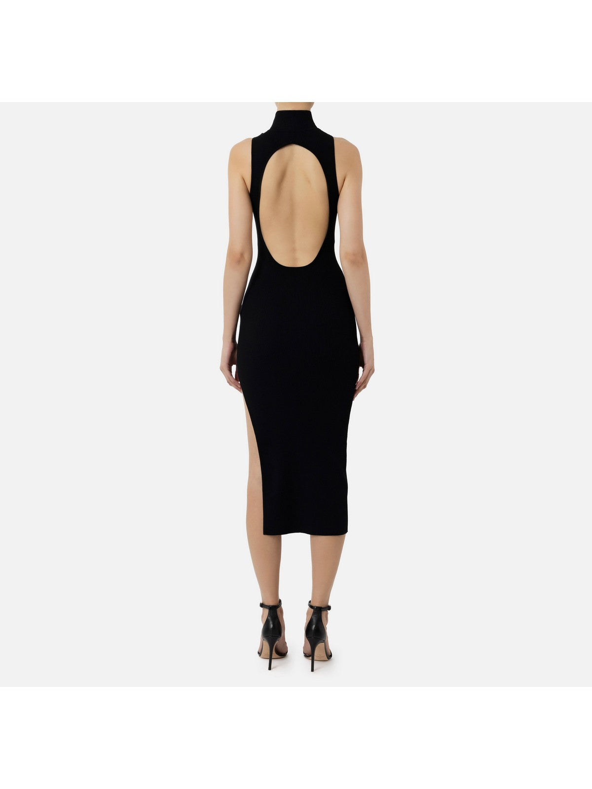 ELISABETTA FRANCHI Abito Donna AM69S41E2 110 Nero gioboutiqueweb