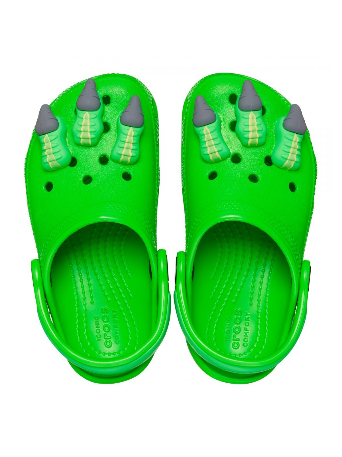 Crocs Ciabatta Children and Teenagers Classic I Am Dinosaur Clog T 209700 3WA Green