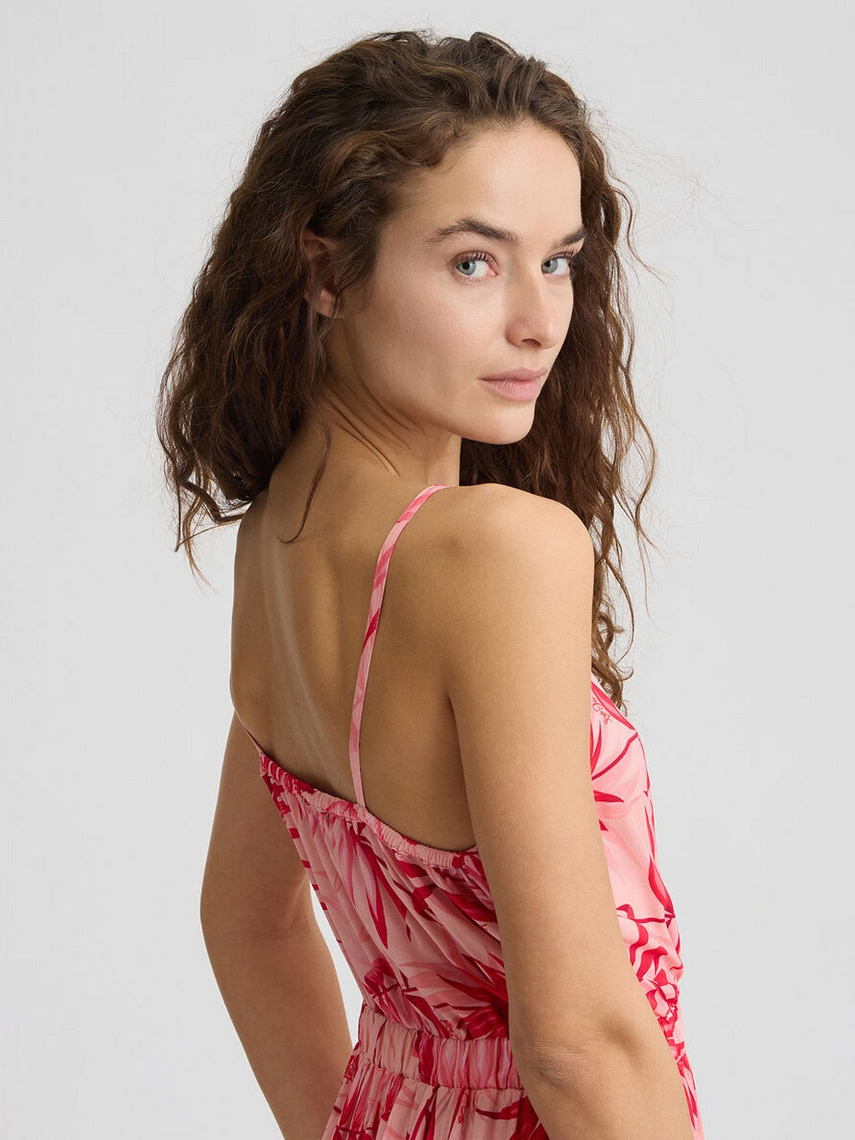 LIU JO BEACHWEAR Abito Donna VA5133T2961 M9150 St.pink palm