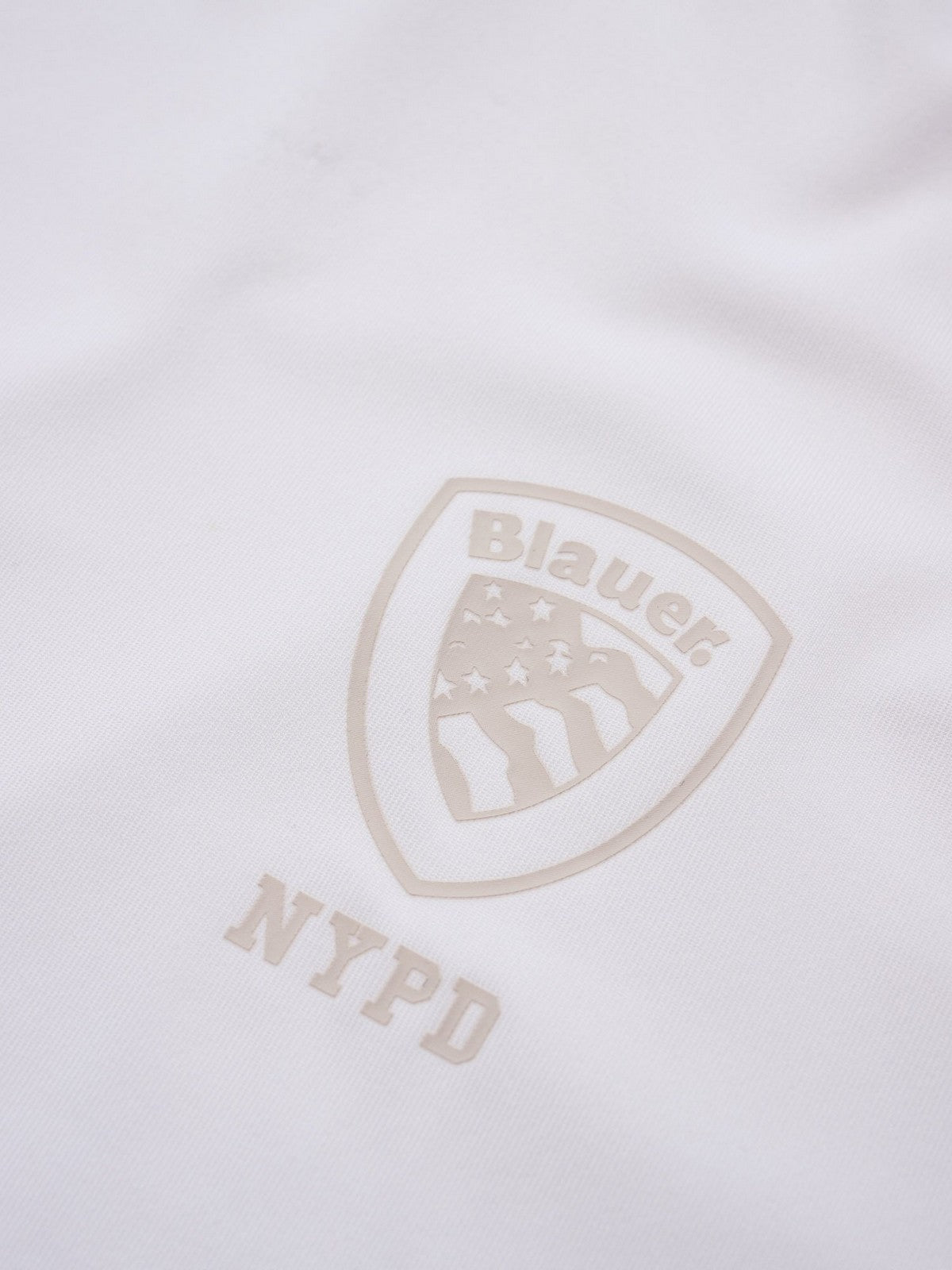 BLAUER T-shirt Uomo JASON 25SBLUH02108 006864 100 Bianco gioboutiqueweb