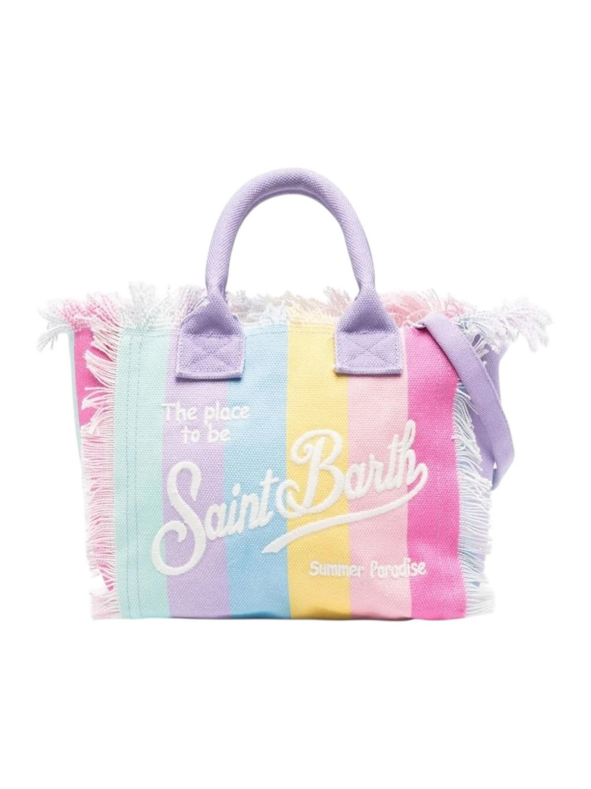 MC2 SAINT BARTH Borsa Donna COLETTE 03282H STRIPES POP V MULTIC EMB gioboutiqueweb