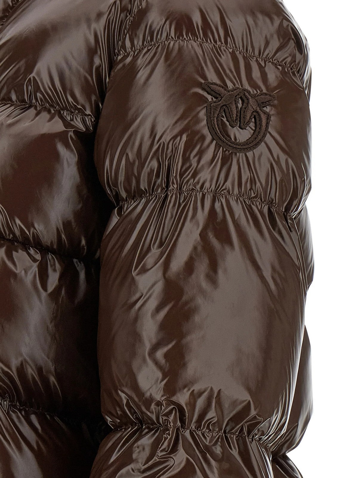 PINKO Piumino Donna ELEODORO CABAN 101597-A2P7 M22 MARRONE-SASSICAIA