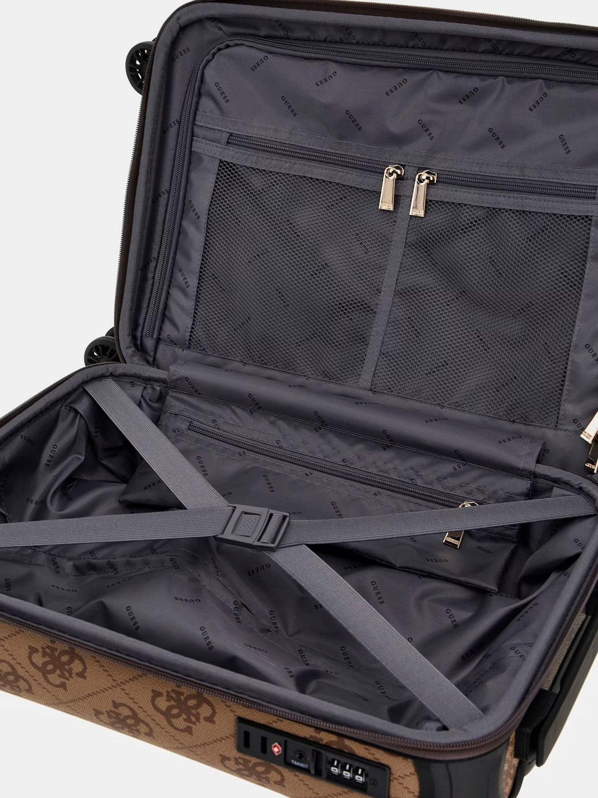 GUESS Valigie e Trolley Donna Kallisto TWB760 49830 LAM Marrone gioboutiqueweb