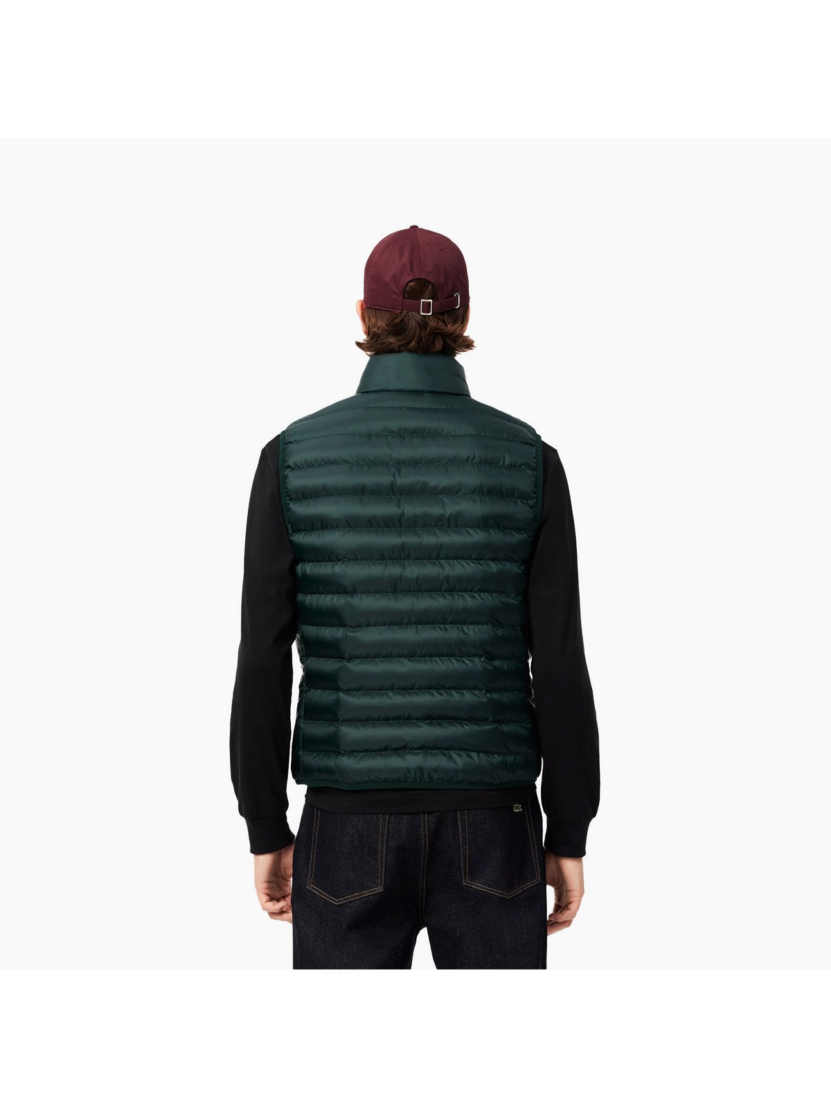 LACOSTE Gilet Uomo BH2886 YZP Verde gioboutiqueweb