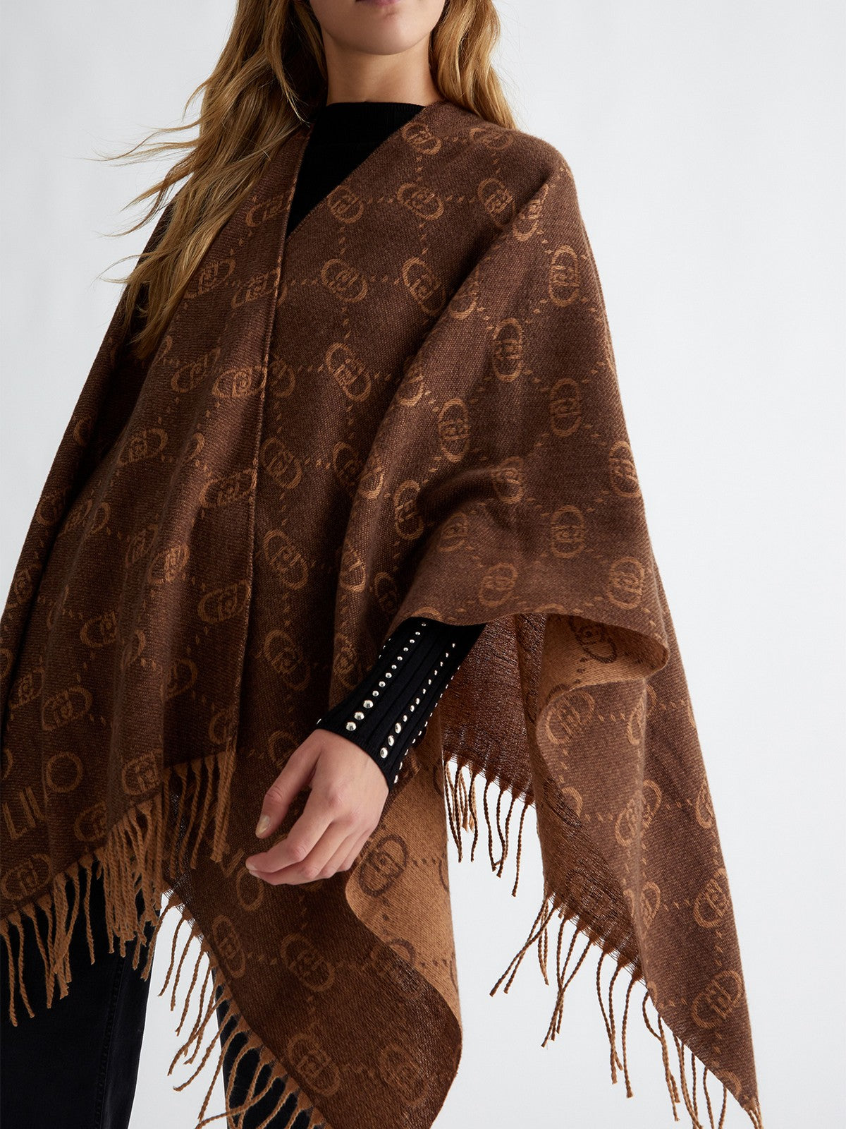 Liu Jo Soft Poncho Woman 2F4015T0300 00533 Brown