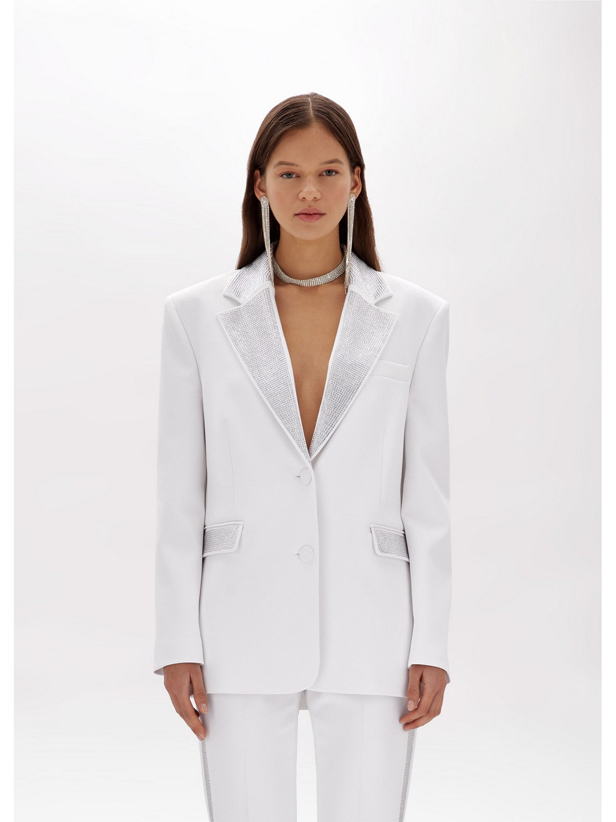 Veste féminine Blugirl RA4108T3191 14300 blanc