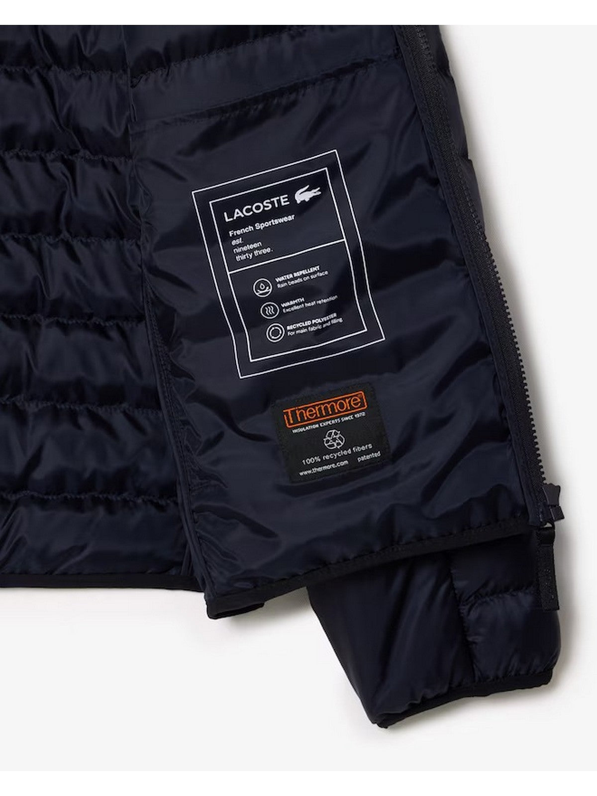 LACOSTE Piumino Uomo BH2909 HDE Blu gioboutiqueweb