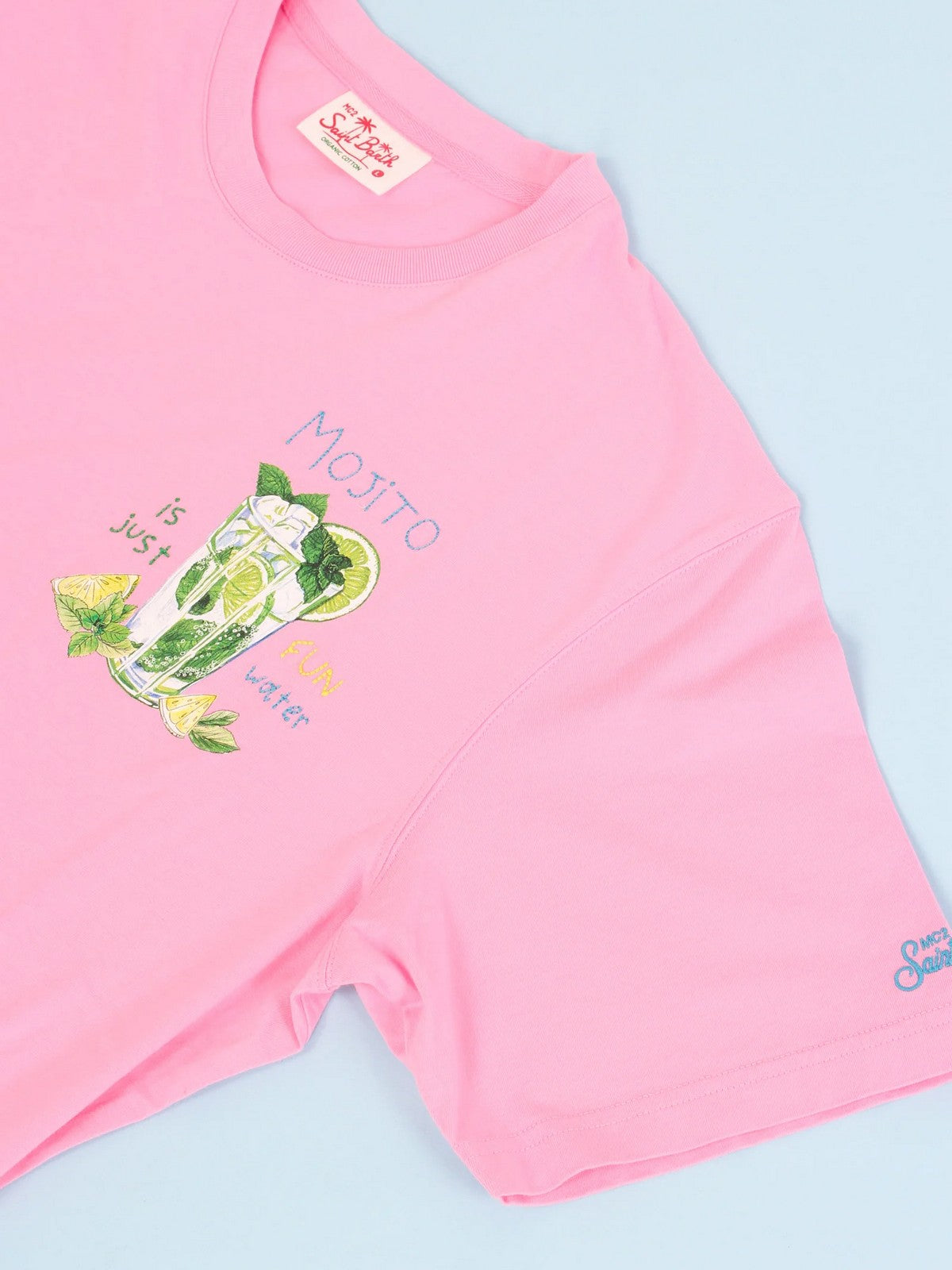 MC2 SAINT BARTH T-Shirt e Polo Uomo TSHIRT MAN 03554F Rosa gioboutiqueweb