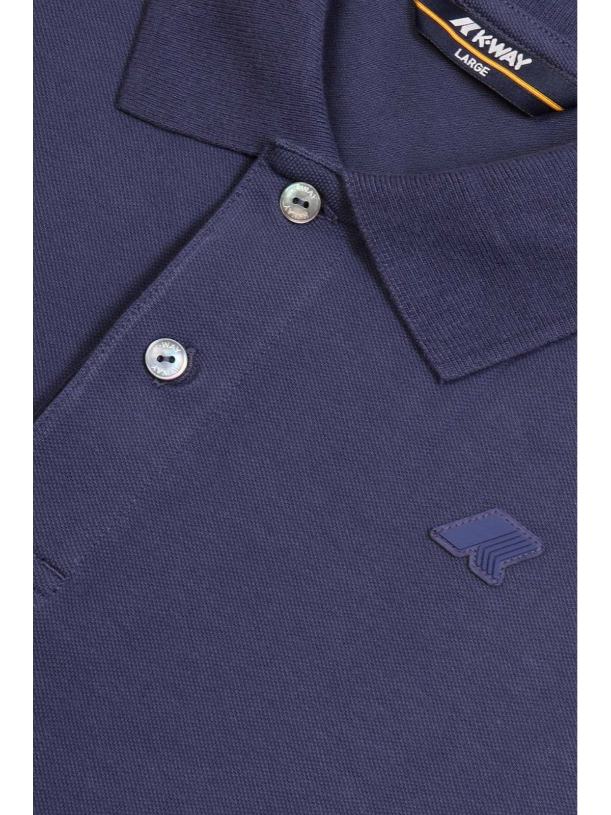 K-WAY Polo Uomo AMEDEE PIQUE K5127BW 867 Blu gioboutiqueweb