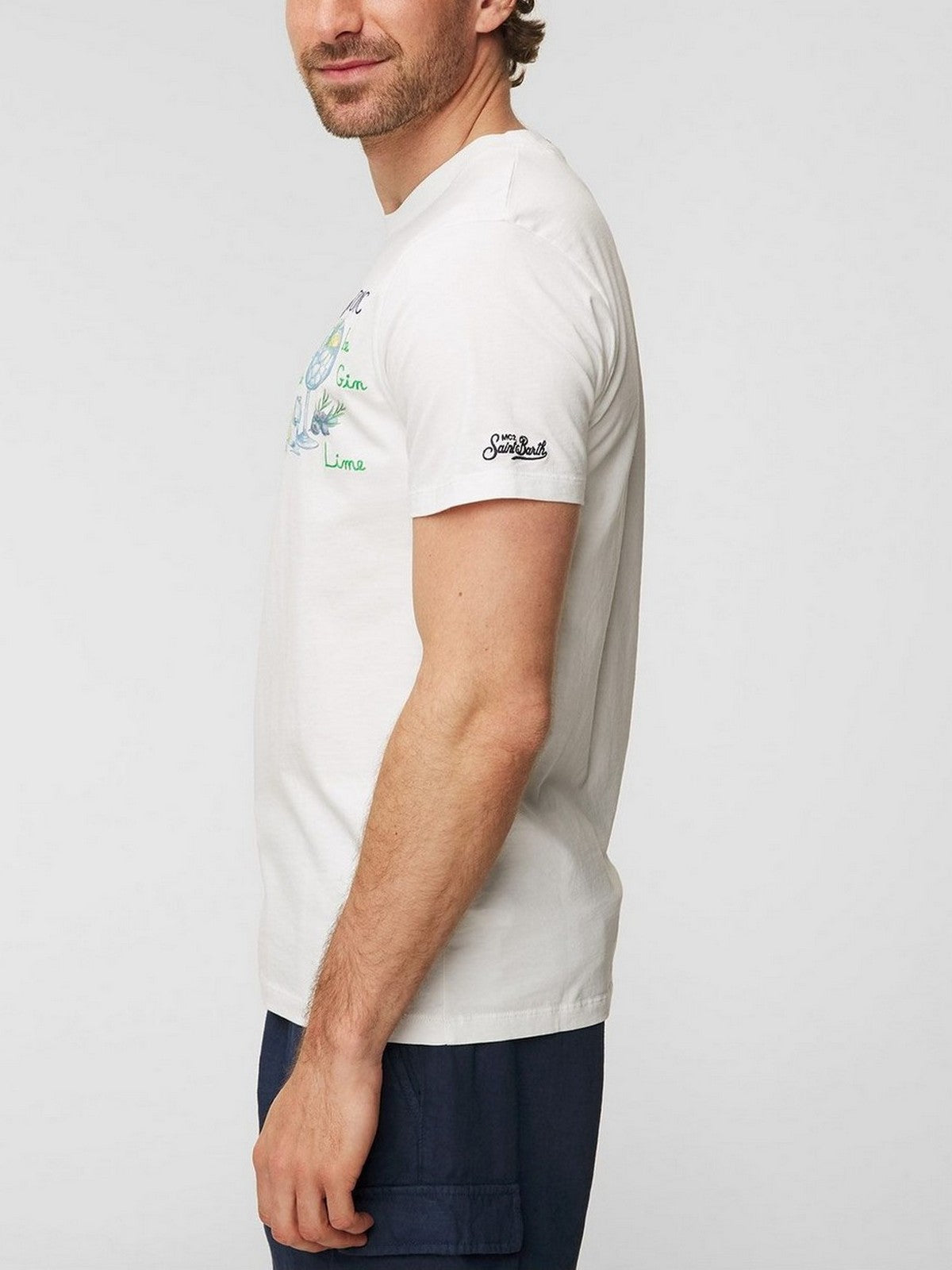 MC2 SAINT BARTH T-Shirt e Polo Uomo TSHIRT MAN 03553F Bianco gioboutiqueweb