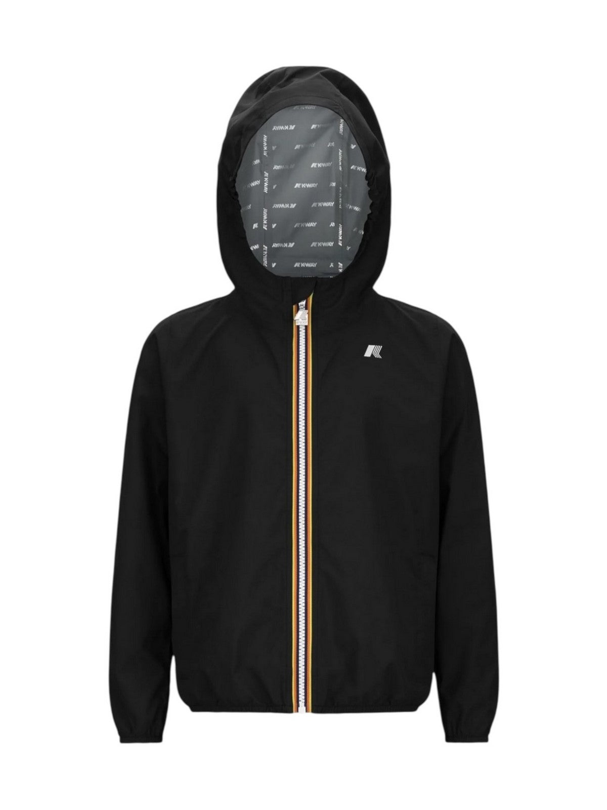 K-WAY KIDS Giubbino Bambini e ragazzi P. JACK STRETCH DOT K21371W USY BLACK PURE