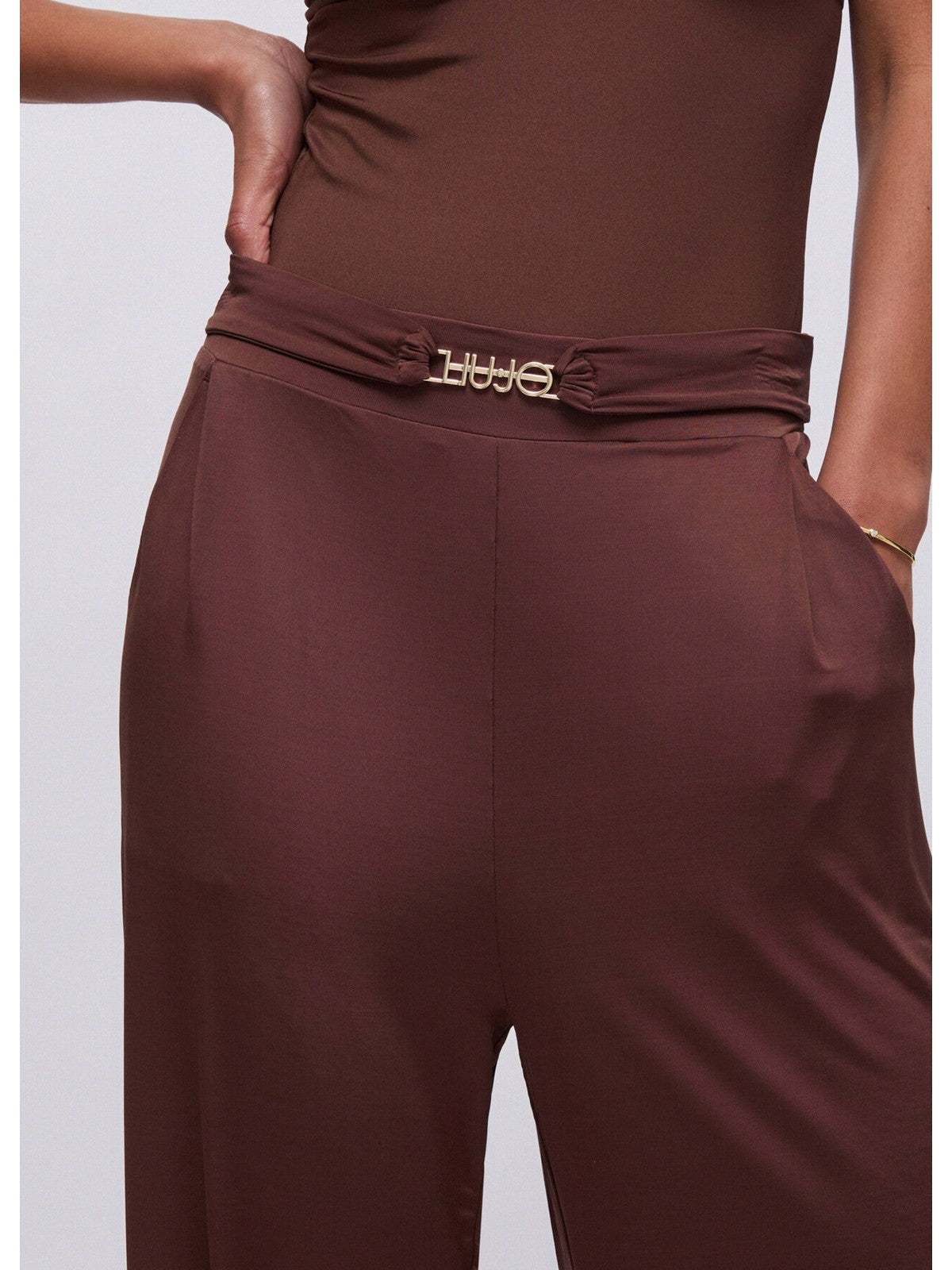 LIU JO BEACHWEAR Pantalone Donna VA6157J3888 91118 TERRA