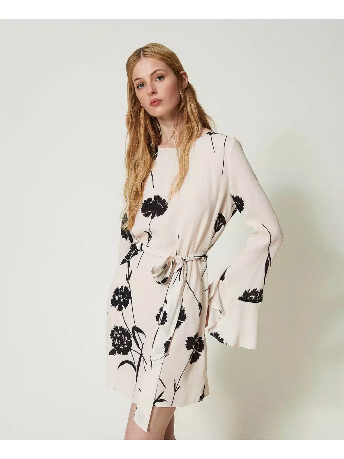 Twinset Frau Kleid 241TP2604 11349 Weiß