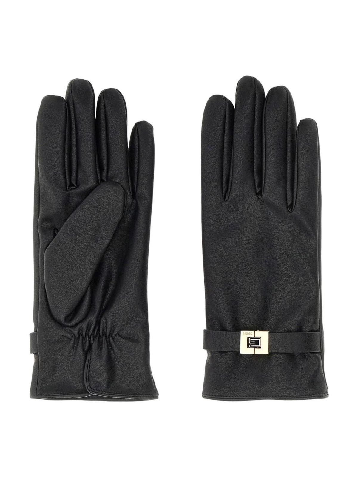 GUESS Guanti Donna GLOVES AW5188 NYL02 BLA Nero gioboutiqueweb