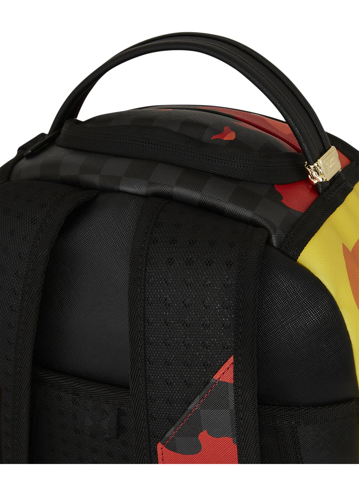 SPRAYGROUND Zaino Uomo BENDER FIRE DRAMA DLXV BACKPACK 910B7795NSZ Nero gioboutiqueweb