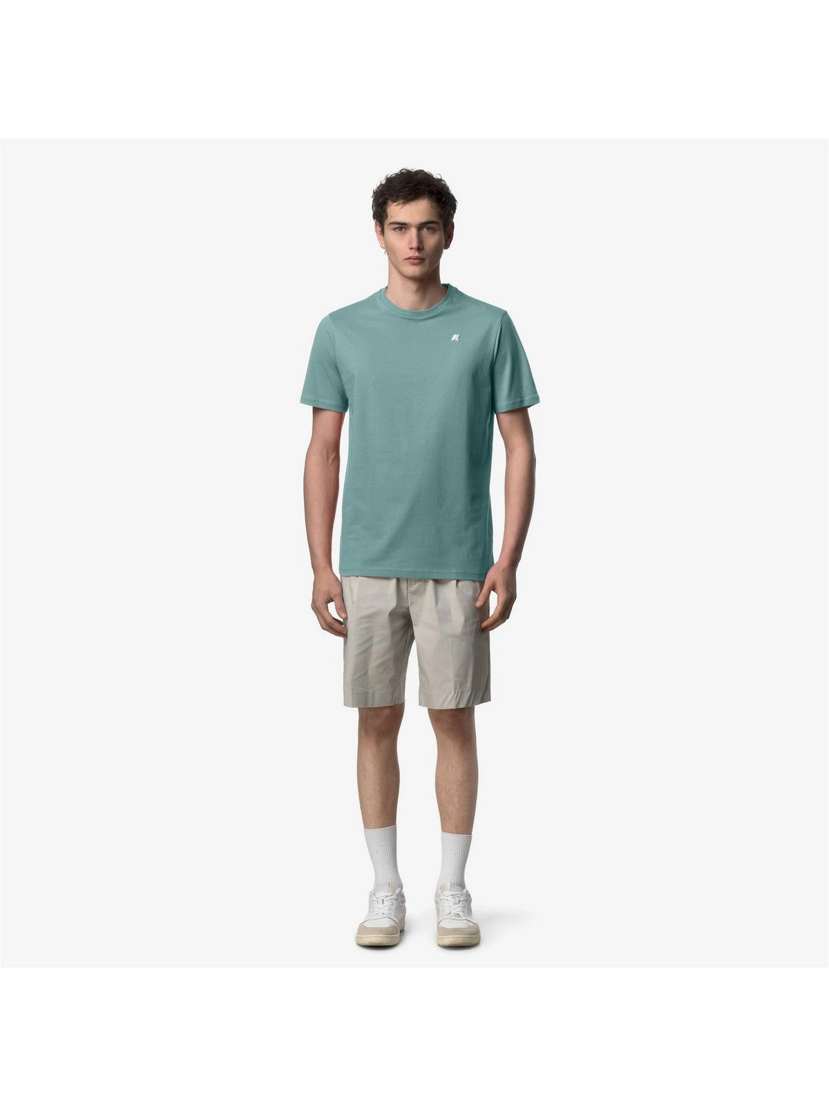 K-WAY T-shirt Uomo ODOM JERSEY K7125UW WIC Green Mine