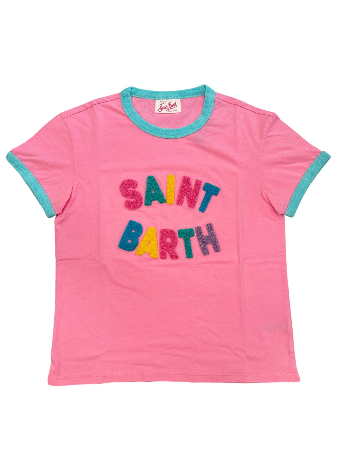 MC2 SAINT BARTH T-Shirt e Polo Donna EMILIE STRING 05264F TERRY 2356 PATCH