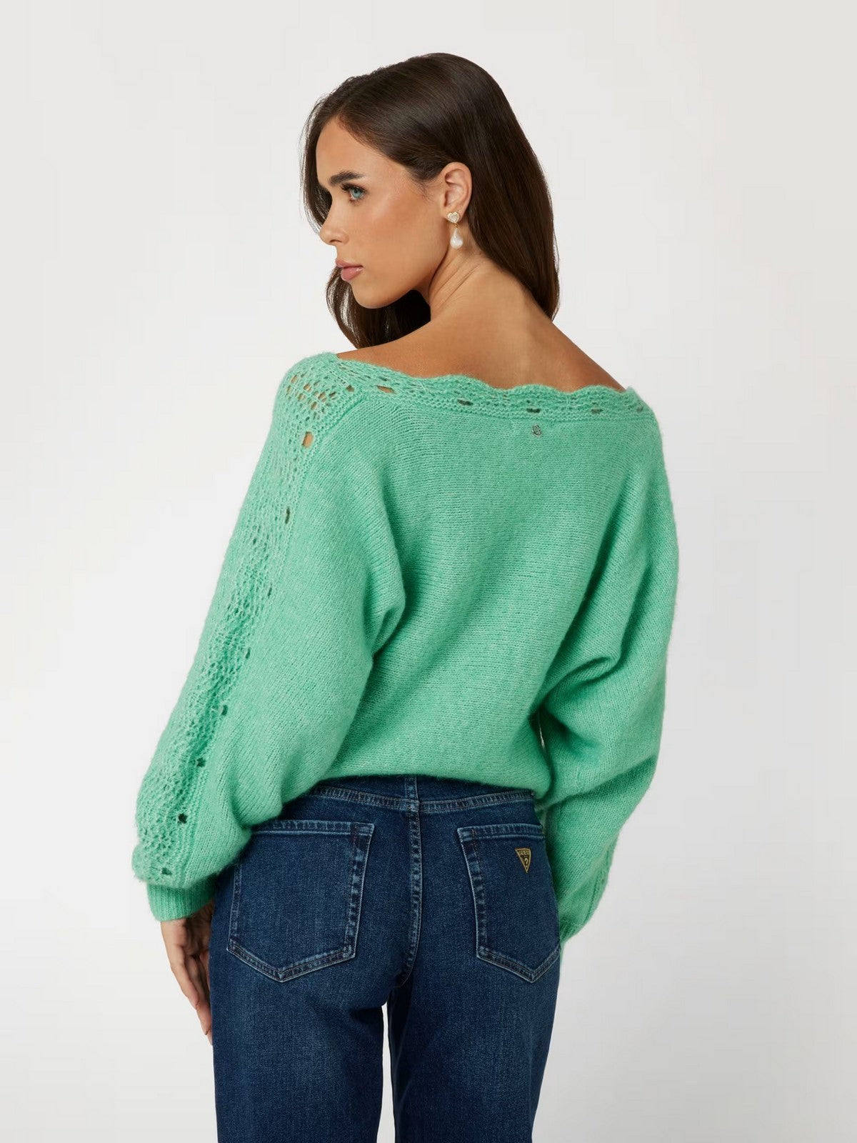 Ratet der Maglion Frau LS BN Malorie Dolman SWR W4BR0M Z3LG0 A83G GREEN