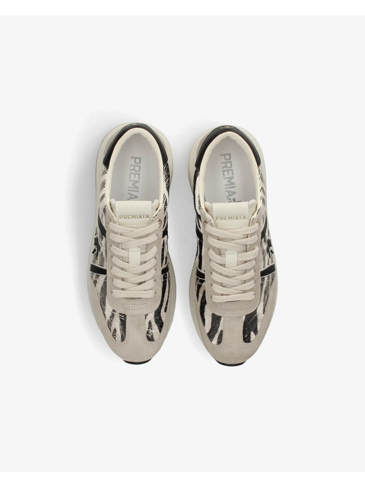 PREMIATA Sneaker Donna BETHCOIN VAR 8149 ANIMALIER ZEBRA