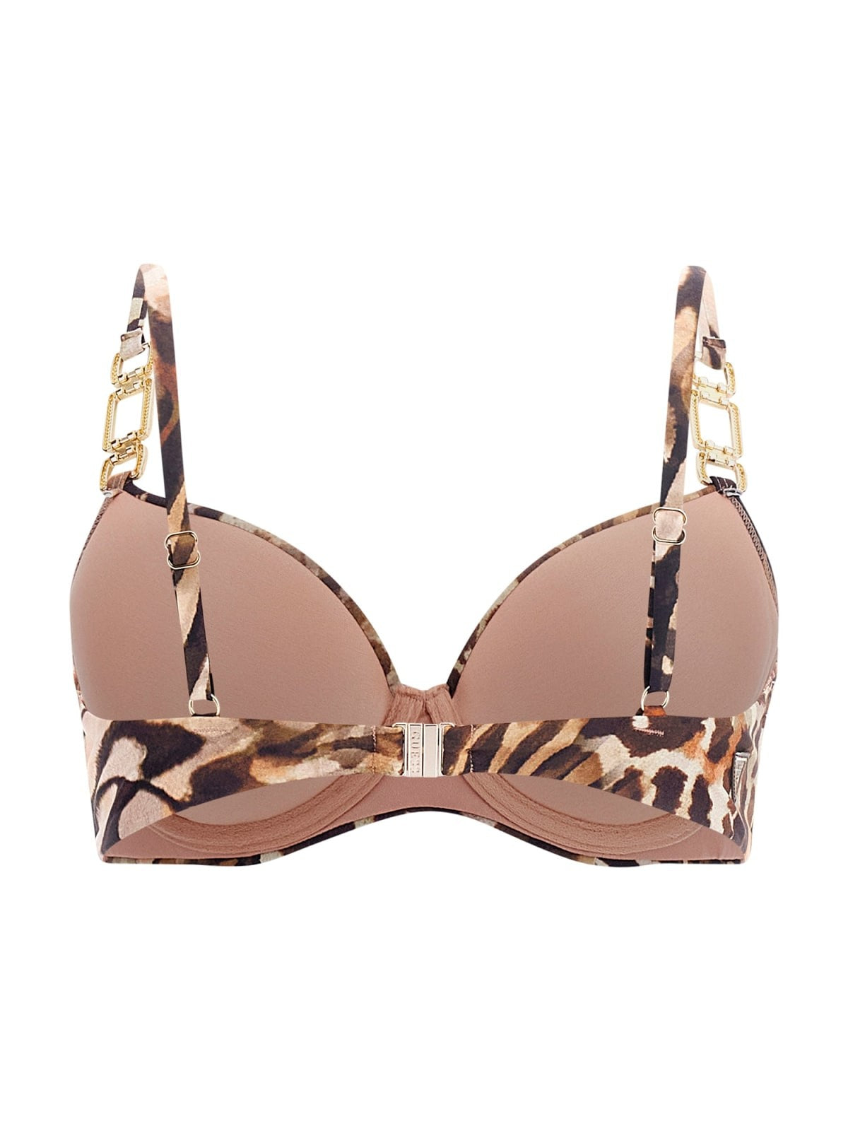 GUESS BEACHWEAR Costume da bagno Donna E5GJ06 KCRJ2 P1LI BUTTERFLY LEOPARD AO gioboutiqueweb
