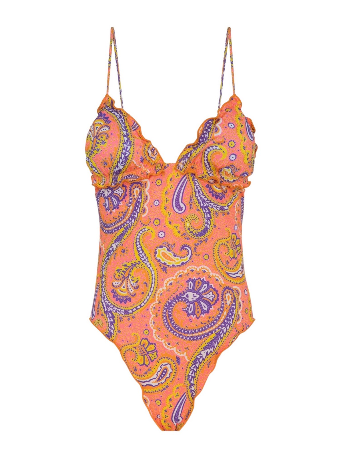 F ** k Mujer de vestuario de baño FK24-1342x11 Naranja