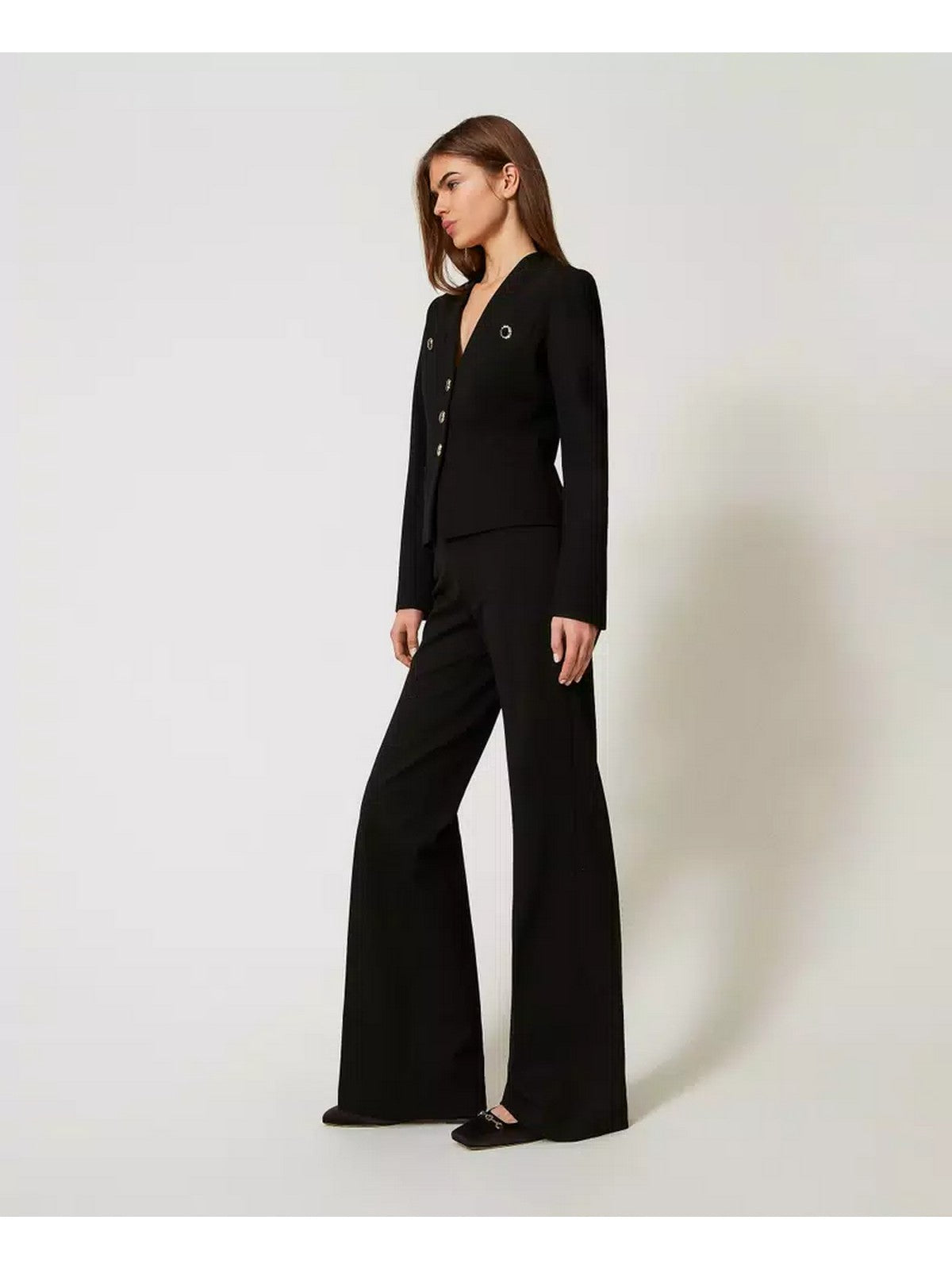 TWINSET Pantalone Donna 251TP2132 00006 Nero gioboutiqueweb